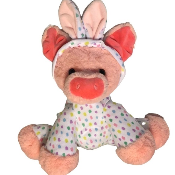 DAN Dee Collectors Choice plush pig in bunny pj. - Picture 8 of 9